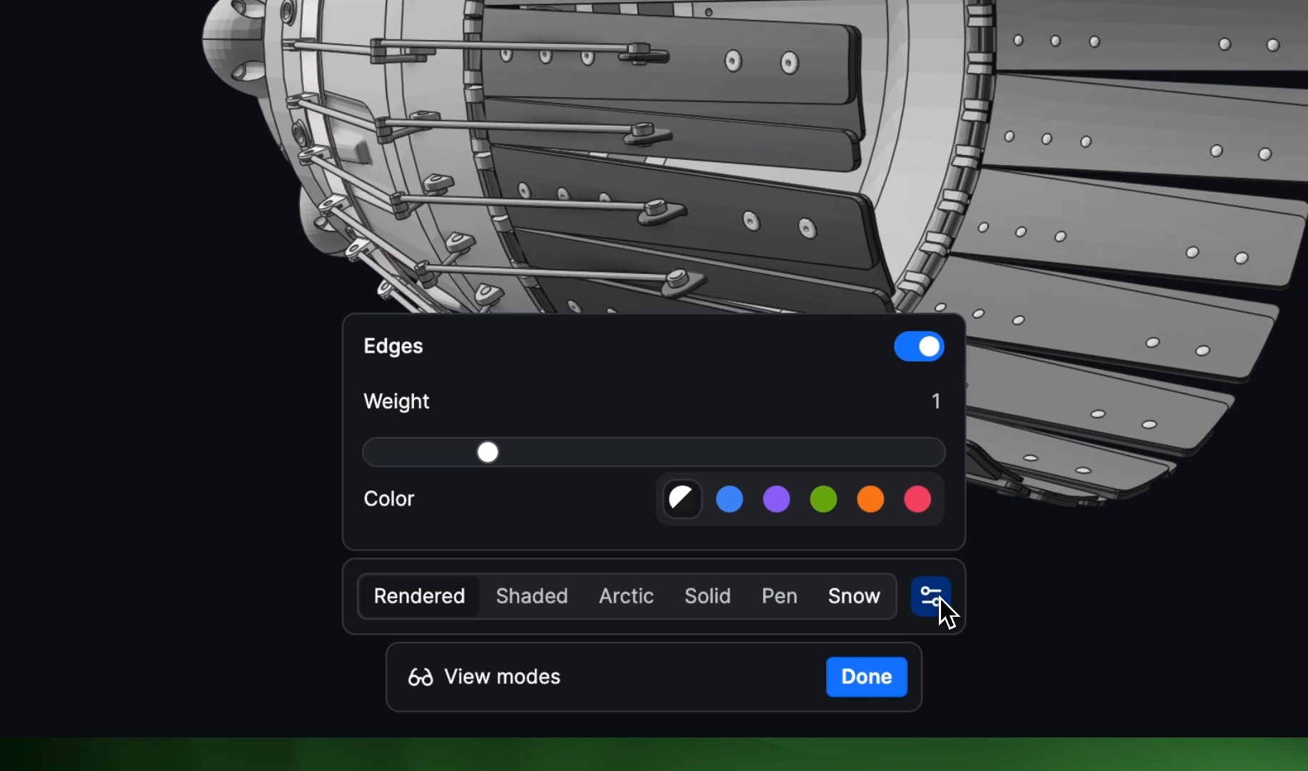 Speckle issues